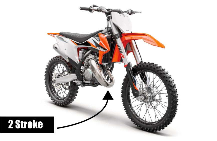 2 Stroke Dirt Bike